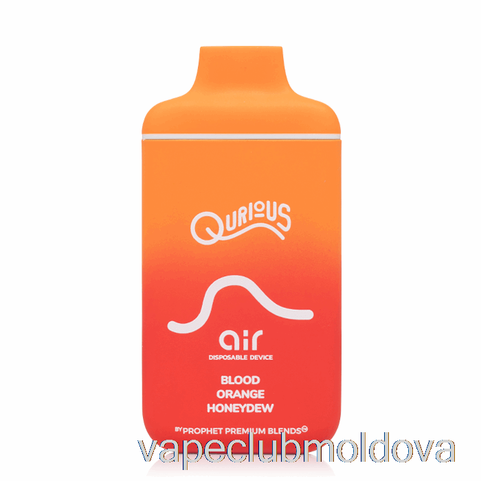 Vape Pod Kit Qurious Air 6000 De Unică Folosință Portocale Sanguină Honeydew